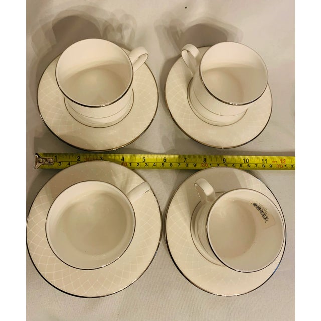 Lenox Venetian Lace Partial Tea Set - 12 Pieces For Sale - Image 11 of 13