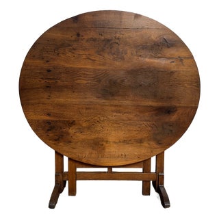 Antique French Wine Tasting Table, 1820 For Sale
