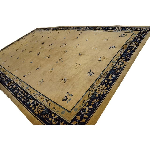 Chinese Early 20th Century Chinese Peking Carpet ( 10'3'' x 17'5'' - 313 x 530 ) For Sale - Image 3 of 7