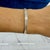 Silver Tiffany & Co. Tiffany 1837 Narrow 925 Silver Medium Cuff Bangle Bracelet For Sale - Image 8 of 9
