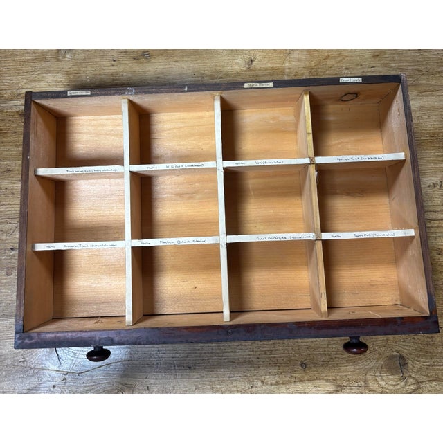 19th Century English Pine Salesman's Sample Chest of Drawers For Sale - Image 11 of 12