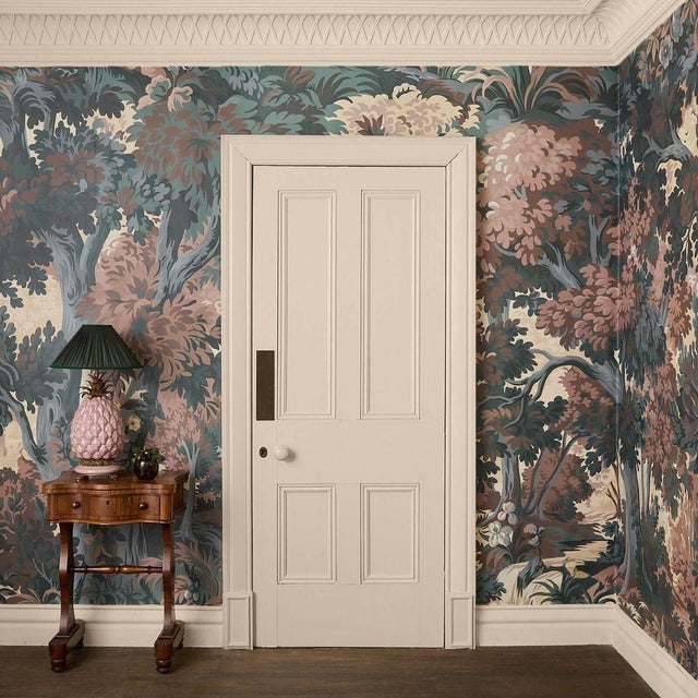 House of Hackney ARBOREA Wallpaper - Earth Sample For Sale - Image 4 of 4