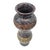Mid-Century Italian Studio Pottery Brutalist Volcanic Glaze Lava Floor Vase 14" For Sale - Image 11 of 12