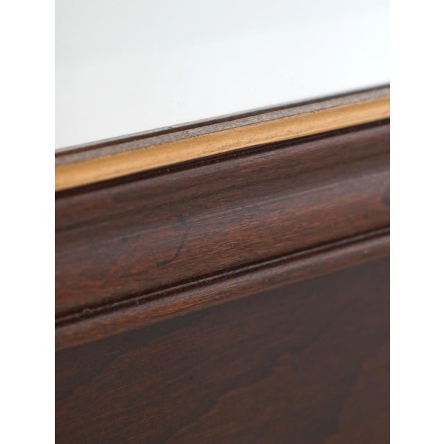 Ethan Allen Georgian Court Chippendale Cherry Mirror For Sale In Philadelphia - Image 6 of 11