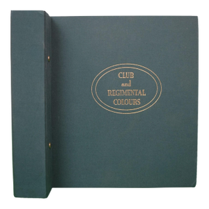 "Club and Regimental Colours. Pattern Book W/ 1000 Swatches W/ 48 Additional Swatches of Historic Club" 1995 Gissop, Peter