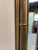 Wood Mastercraft Full-Length Brass Oblong Wall Mirror For Sale - Image 7 of 7