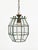 Mid-Century Modern Pendant Light in Brass and Beveled Glass, Italy, 1950s For Sale - Image 13 of 15