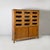 Italian mid-century modern sideboard with drawers in wood and glass, 1940s Sideboard with wooden structure. The top...