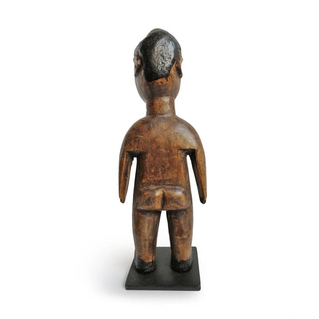 Early 20th Century Old Ewe Wood Tribal Doll For Sale - Image 4 of 7