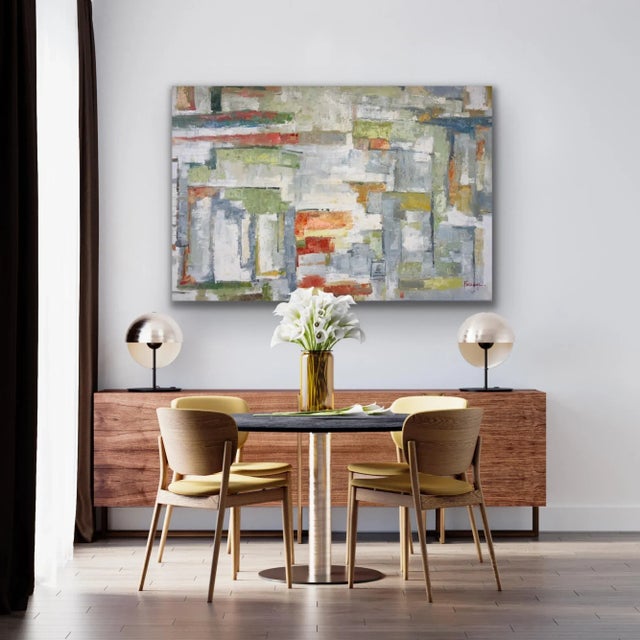 Contemporary Abstract Original Oil Painting For Sale - Image 9 of 12