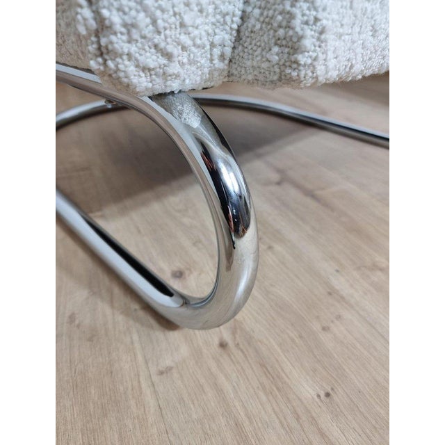 Set of Chromed Armchairs by Jindrich Halabala, 1930s For Sale - Image 18 of 18