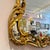 Vintage Large Gold Giltwood Rococo Style Mirror For Sale - Image 11 of 12