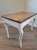 Rare Early Swedish Paint Decorated Pine Side Table From 17th Century For Sale In Dallas - Image 6 of 12