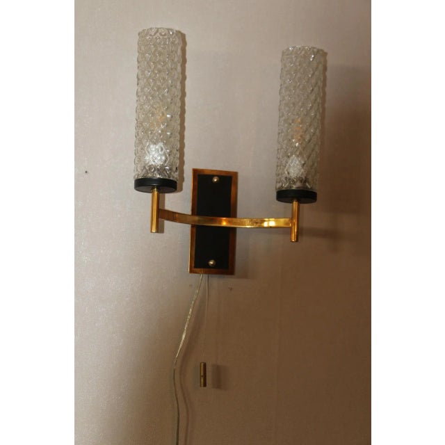 Mid-Century French Sconces, Set of 2 For Sale - Image 4 of 14
