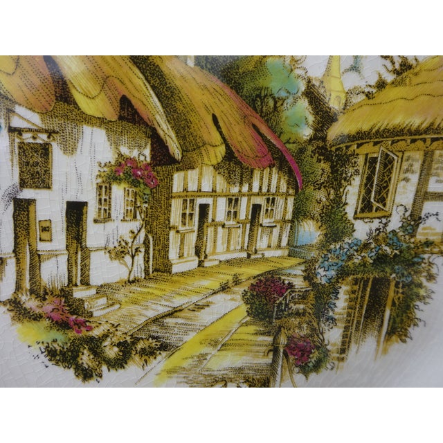19th Century Earthenware Dinner Plates by Keller & Guérin for Lunéville, 1890s, Set of 6 For Sale - Image 5 of 13