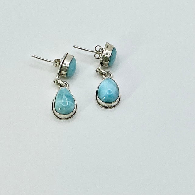 Larimar is an extremely rare semi-precious gemstone that is only mined in one place in the world - a one-square mile area...