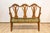 Tuscan 18th Century Walnut Sofa from Villa Fioravanti with Carved Lyre Motifs For Sale - Image 9 of 14