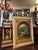 Late 20th Century Baroque Style Oil on Canvas Memento Mori Profile Painting in Giltwood Frame For Sale - Image 5 of 13