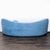 2010s Rove Concepts Diane 3-Seat Modern Blue Velvet Sofa For Sale - Image 5 of 8