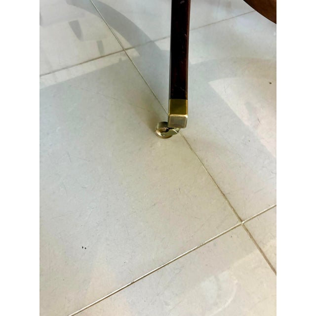 Large Antique Edwardian 18-Seater Dining Table in Figured Mahogany, 1910 For Sale - Image 18 of 18