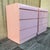 1980s A Pair of Custom Made Postmodern Pink Waterfall Formica Nightstands. Circa 1980s For Sale - Image 5 of 18