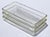 Mid-Century Modern 1970s Gucci Style Rectangular Murano Art Glass Serving Dish - Set of 3 For Sale - Image 3 of 12