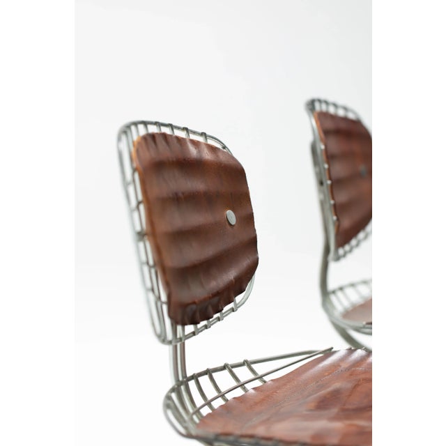 Beaubourg Dining Chairs by Michel Cadestin, 1970s, Set of 4 For Sale - Image 4 of 10