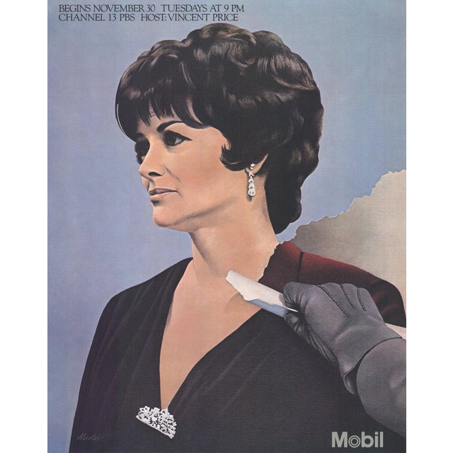 Artist: Richard Mantel Title: Melissa Year: Unknown Signed: No Medium: Offset Lithograph Paper Size: 46 x 30 inches (...