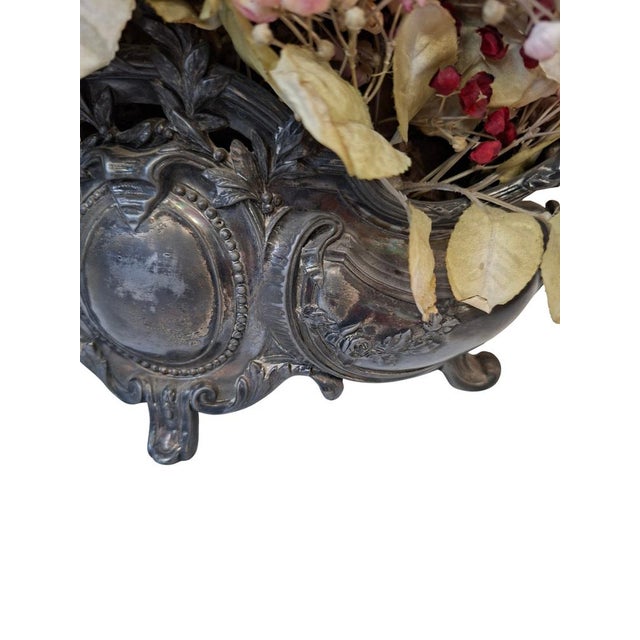 Antique Centerpiece with Mirror, 1900s For Sale - Image 11 of 18