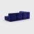 Contemporary Flexible Small Corner Sofa by Ambivalenz, Set of 9 For Sale - Image 3 of 5