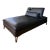 Leather Chaise Lounge by Roche Bobois For Sale