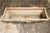 Rustic Rustic Pair of Faux Bois Midcentury Trough Shaped Concrete Planters, circa 1930 For Sale - Image 3 of 12