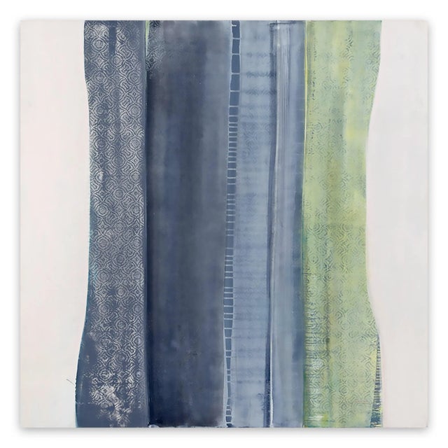 Marcy Rosenblat Marcy Rosenblat "Pillar" Painting For Sale - Image 4 of 4