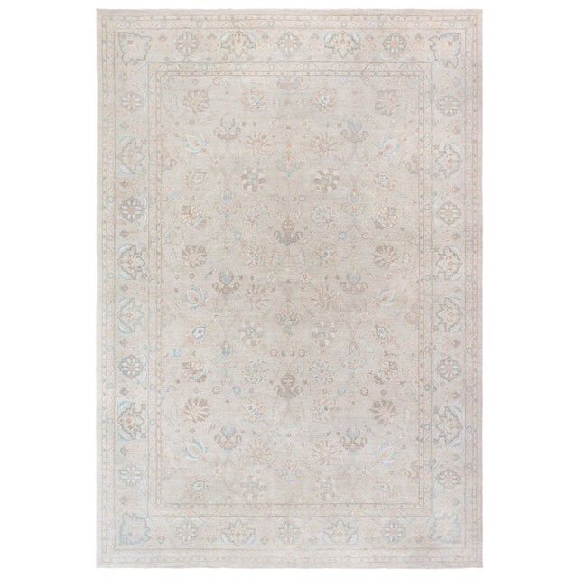 Modern Traditional Oriental Inspired Wool Rug by Doris Leslie Blau For Sale