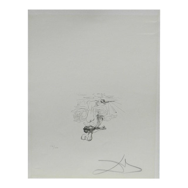 1930s Salvador Dali Les Chants De Maldoror (Tongue) For Sale