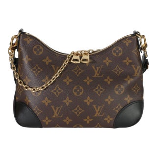 Black Monogram Canvas Boulogne NM For Sale
