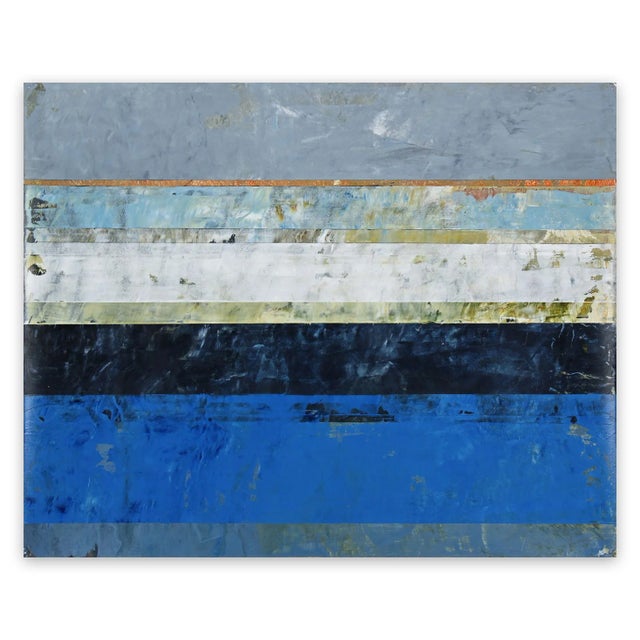 Clay Johnson Contemporary Abstract Acrylic on Paper Painting "Untitled (#704)" by Clay Johnson For Sale - Image 4 of 4