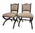 Antique Aesthetic Movement Chairs in the style of James Lamb of Manchester, 1876, Set of 2 For Sale