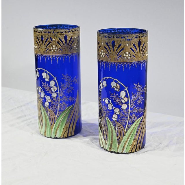 Art Nouveau Legras Vases, Set of 2 For Sale - Image 3 of 17
