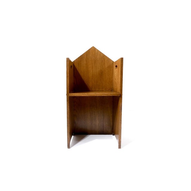 This constructivist chair comes from England and was probably made in the early 20th century. It is made entirely of...