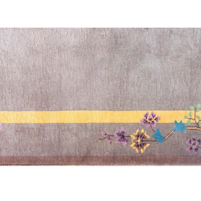 Early 20th Century Chinese Art Deco Rug For Sale - Image 4 of 16