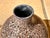 Handmade Brown Speckled Glazed Ceramic Vase from Römhild, Thuringia, GDR / Germany, 1970s For Sale - Image 6 of 12