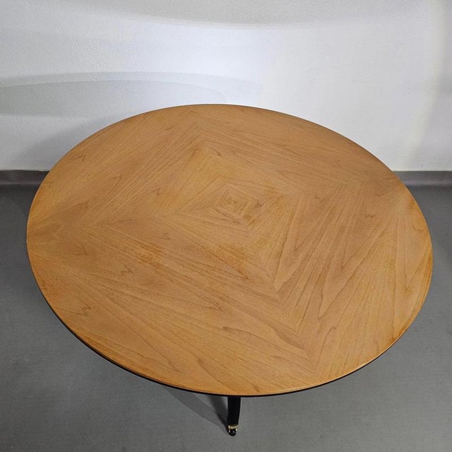 Circular Table by Centro Ricerche for Giorgetti, 1980s For Sale - Image 10 of 12