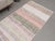 1970s 1970s Vintage Handmade Wool Cotton Cream Runner Rug For Sale - Image 5 of 11