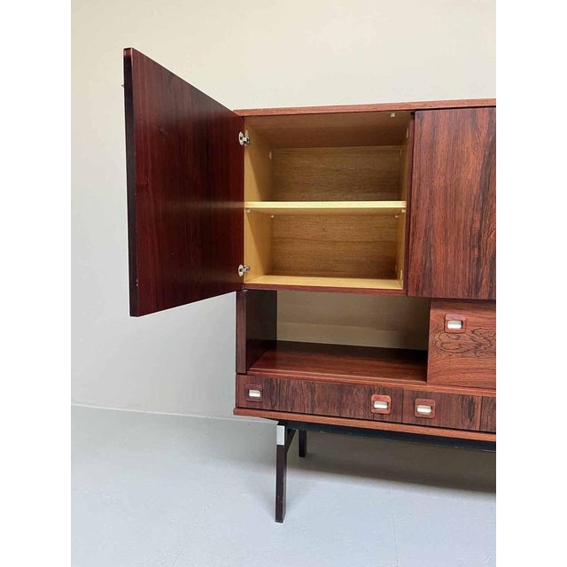 ​Fristho Highboard in Rosewood, 1960s For Sale - Image 12 of 17