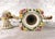 Dresden Footed Bowl With Angels and Three Dimensional Flowers For Sale - Image 14 of 18