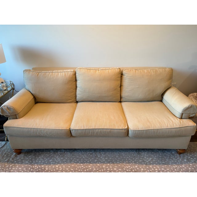 Modern Custom Ralph Lauren Sofa For Sale - Image 3 of 6