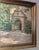 Textile Early 20th Century Antique Impressionistic Landscape Oil Painting Countryside Chapel Signed G. Heil, Framed For Sale - Image 7 of 10