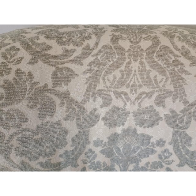 Textile 1990s Baker Furniture Company Slope Arm Club Chair #3 For Sale - Image 7 of 11