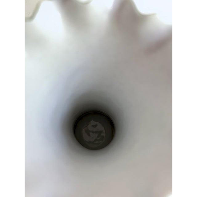 Circa 1900 Leonard Austria Roses Fluted Porcelain Vase For Sale - Image 13 of 17